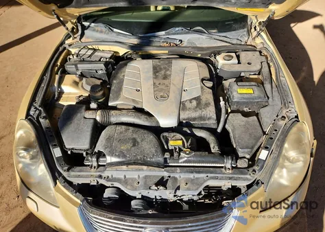 2006 Lexus Sc 430 z USA, uszkodzony, nr VIN JTHFN48Y869006550